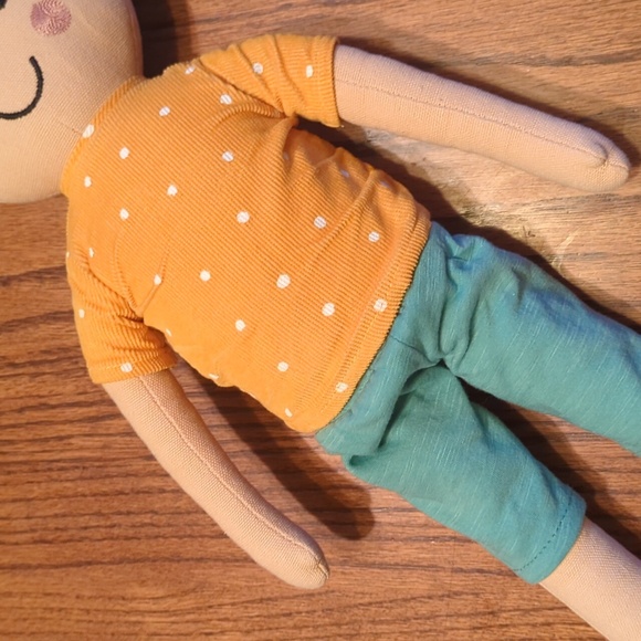 Kids' Decorative Pillow Pal Yellow Dot - Pillowfort™: Novelty Plush Pillow - Picture 6 of 8